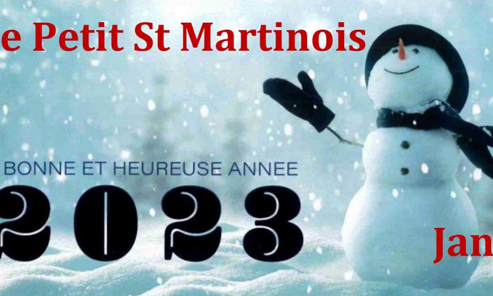 Le Petit St Martinois de janvier 2023